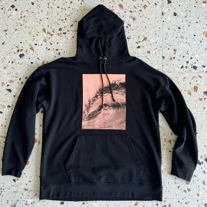 Black Hoodie by 6397 size M